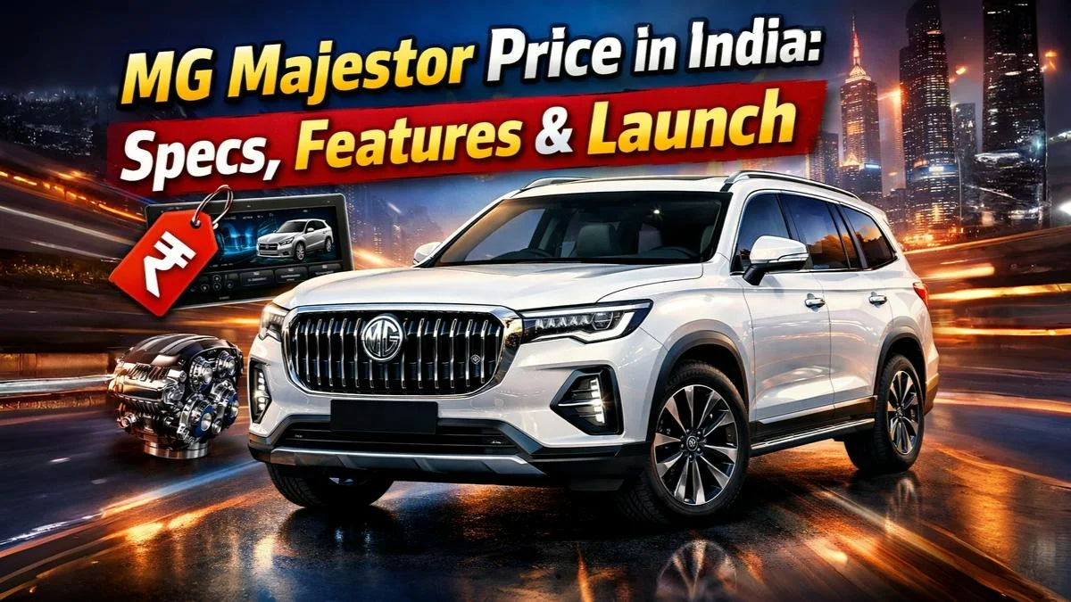 MG Majestor Price in India with specs, features and launch details image