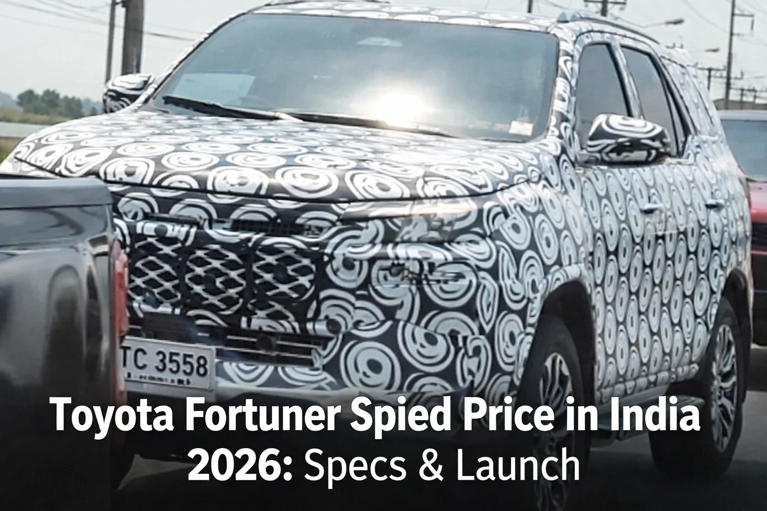 toyota fortuner spied