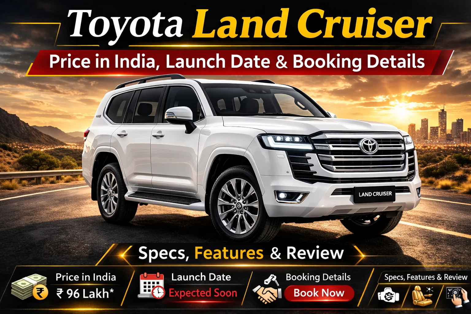 Toyota Land Cruiser Price in India